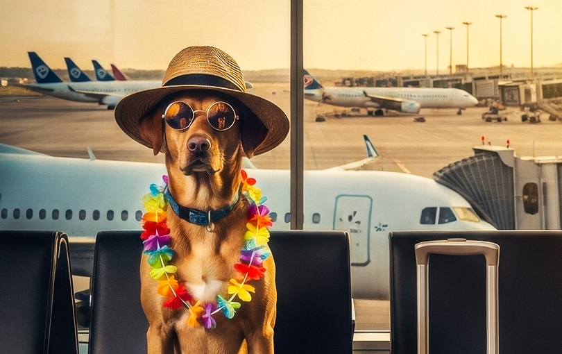 Como viajar com animais de estimação?